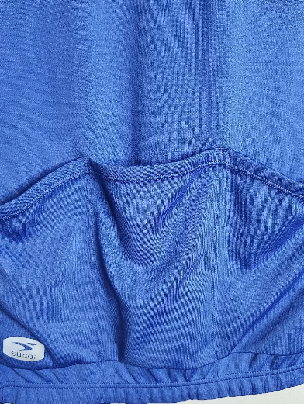 Sugoi Neo Jersey Full Zip Long Sleeve Cycling Jacket Mens L Blue Black